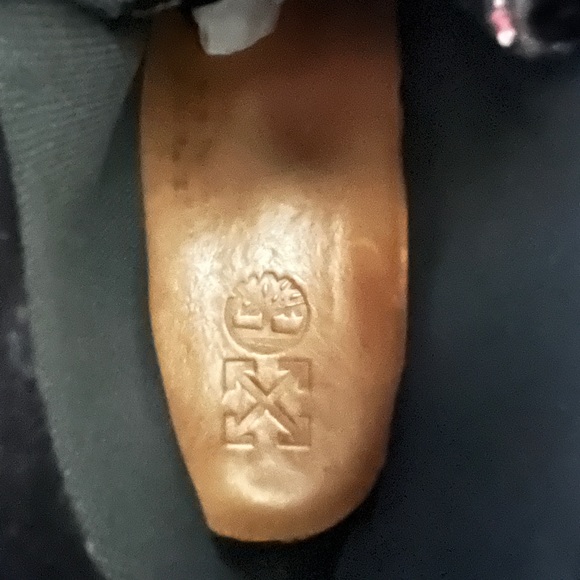 Timberland x Off-White Virgil Abloh (Mens 12) 6” Boot Black Velvet Limited Rare - Picture 5 of 9